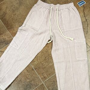 Jane and Delancey Light Pink Cargo Pants